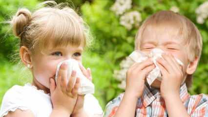 Bahar alerjisi uyarısı: Alerjik çocuklarda aşı ihmal edilmemeli