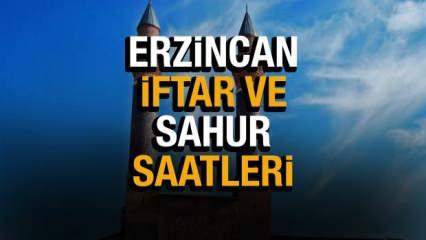 Erzincan Ramazan İmsakiyesi 2022! Erzincan Diyanet sahur ve iftar vakti