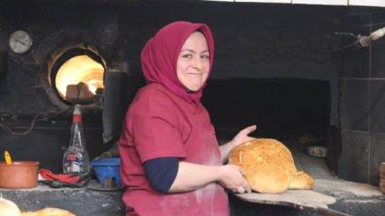 Eskişehir’de evde başladığı ekmek pişirmede usta oldu, lezzeti herkesin dilinde    