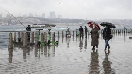 İstanbullular dikkat! Bugün güneşli hava yerini yağmura bırakıyor