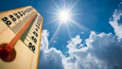 Meteoroloji: Sıcaklıklar artıyor