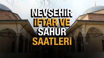 Nevşehir İmsakiyesi 2022! Nevşehir Diyanet sahur ve iftar vakti
