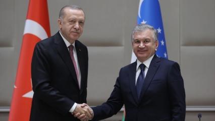 Özbekistan Cumhurbaşkanı Mirziyoyev: Böylesi bir diyaloğu sadece Türkiye ile kurmuş olduk