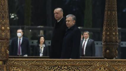 Özbekistan'dan Başkan Erdoğan için özel klip