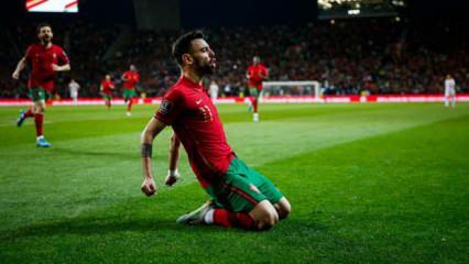 Portekiz, Kuzey Makedonya'yı yenerek Katar biletini aldı
