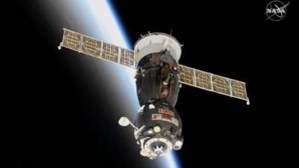 Soyuz kapsülü MS-19 Dünya'ya dönüyor