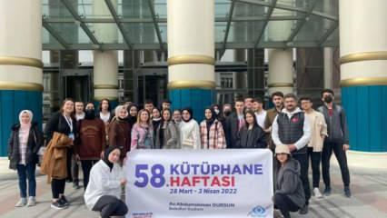 Sultangazili gençler Kütüphane Haftası’nda Ankara’yı ziyaret ediyor