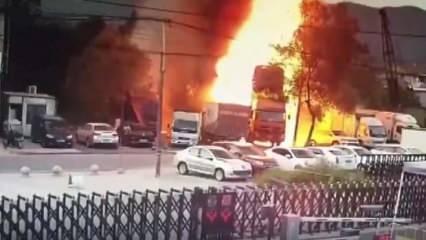 Tayland'da petrol tankerindeki patlama