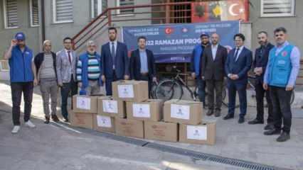 TDV ve DİTİB'den Kosova'ya ramazan yardımı yapıldı