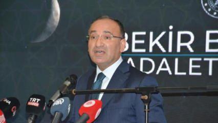 Adalet Bakanı Bozdağ: Türk yargısına iftira atan onlardır