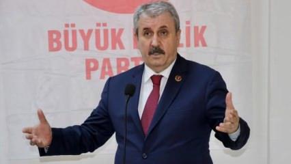 BBP lideri Destici'den HDP açıklaması!