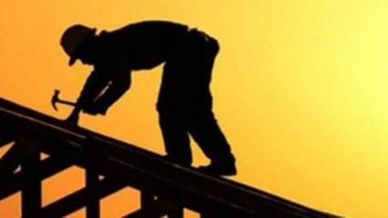 Beylikdüzü'nde inşaat işçisi 6. kattan düştü!