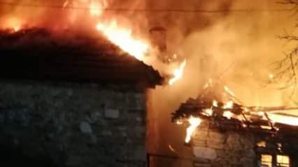 Denizli'de yangın faciası: Yaşlı kadın hayatını kaybetti!