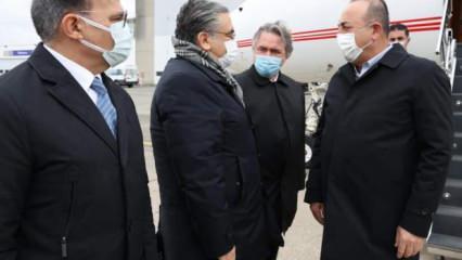 Dışişleri Bakanı Mevlüt Çavuşoğlu Brüksel'de
