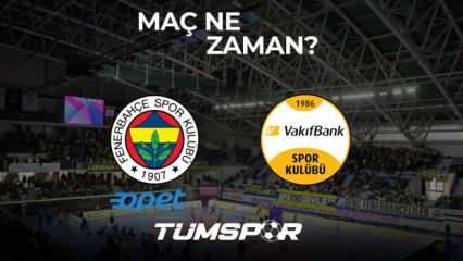 Fenerbahçe Opet Vakıfbank Spor Kulübü rövanş maçı ne zaman? TRT Spor YILDIZ kanalında yayınlanacak mı?