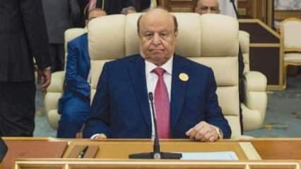 Yemen'de Cumhurbaşkanı Hadi'nin yetkileri Başkanlık Konseyine devredildi