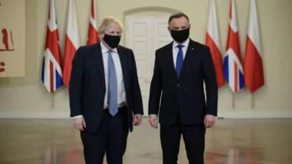 İngiltere ve Polonya liderleri Ukrayna'ya desteği görüştü