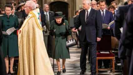 Kraliçe Elizabeth'in, Prens Andrew ile verdiği görüntü İngiltere'yi karıştırdı