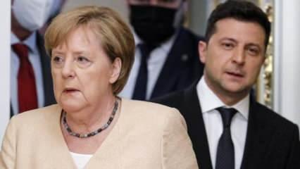 Merkel'den Zelenskiy'e NATO yanıtı: 2008'de verdiğim kararın arkasındayım