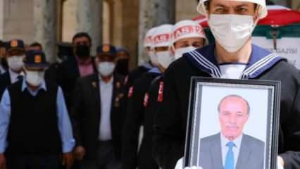 Mersin'de vefat eden Kıbrıs gazisi toprağa verildi