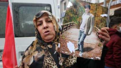 PKK’nın kaçırdığı oğlu için eylem yapan anneden çağrı