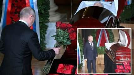 Putin günler sonra ortaya çıktı: Cenaze törenine nükleer çantayla geldi