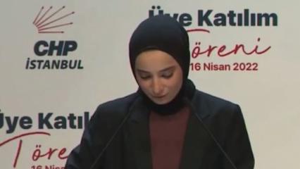 CHP Üye Katılım Töreni'nde akılalmaz başörtüsü sözleri: Kılıçdaroğlu'na teşekkür etti