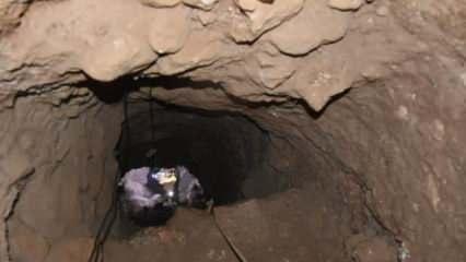 Define bulmak için 35 metre tünel açan 5 şüpheli yakalandı
