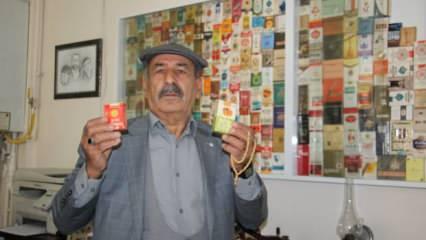 Elazığ’da 46 yıldır sigara paketleri topluyor: İçmiyorum hapsediyorum