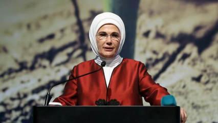 Emine Erdoğan'dan kadına karşı şiddetle mücadele paylaşımı