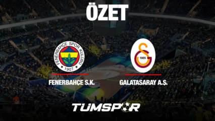 MAÇ ÖZETİ | Fenerbahçe Beko 70-76 Galatasaray Nef