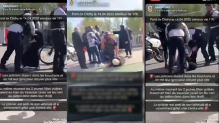 Fransa'da polisler iki Müslüman kadını darp etti