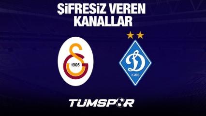 Galatasaray Dinamo Kiev Maçını Şifresiz Veren Kanallar! GS D. Kiev Maçı Hangi Kanalda?