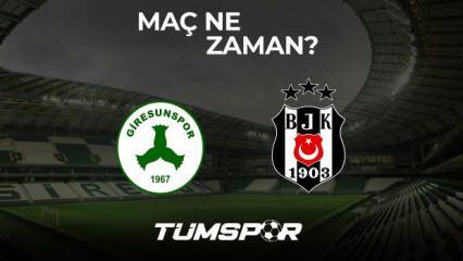 Giresunspor Beşiktaş maçı ne zaman? TFF hakemleri açıkladı! Giresun BJK maç bilet fiyatları...