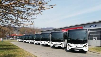 Isuzu’dan Hırvatistan'a 12 adet otobüs ihracatı