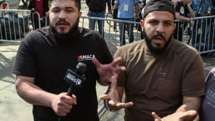 New York'taki metro saldırganını yakalatan Müslüman gençler basına konuştu