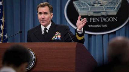 Pentagon'dan Rus gemisi açıklaması! Büyük bir patlama oldu