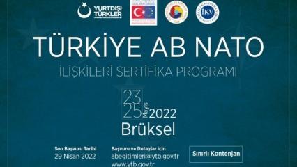 YTB’den Türkiye-AB-NATO İlişkileri sertifikalı eğitim programı 