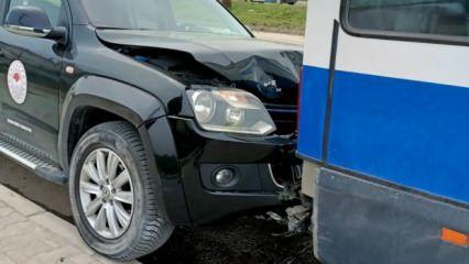 Amasya'da 3 aracın karıştığı kazada 3 yaralı