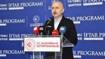 Bakan Karaismailoğlu demiryolu ağında hedefi açıkladı
