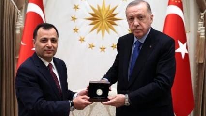 Başkan Erdoğan, Zühtü Arslan'ı kabul etti