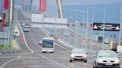 Çanakkale Köprüsü'yle otobüslerin rotası değişti