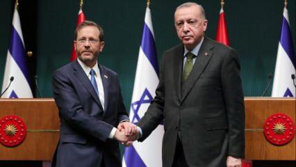 Cumhubaşkanı Erdoğan, İsrail Cumhurbaşkanı Herzog ile görüştü