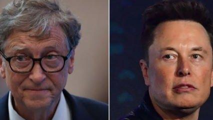 Dünya Elon Musk ile Bill Gates arasındaki kavgayı konuşuyor