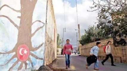 D&uuml;nya T&uuml;rk İş D&uuml;nyası'ndan L&uuml;bnan'daki T&uuml;rkmen k&ouml;y&uuml;nde iftar