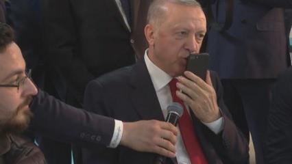 Erdoğan gençleri kıramadı telefona sarılıp Selçuk Bayraktar'ı aradı