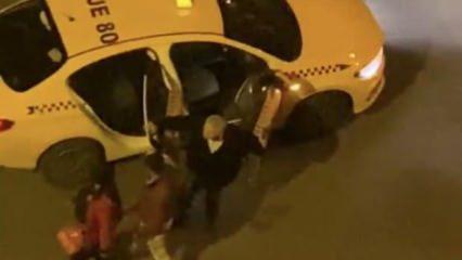 İstanbul’da taksici dehşeti: “Seni bıçaklarım” dedi kovalamaya başladı