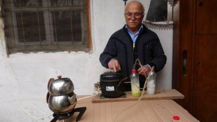 Karab&uuml;k&rsquo;te kurduğu sistemle 15 g&uuml;nl&uuml;k gaz ihtiyacını karşılıyor
