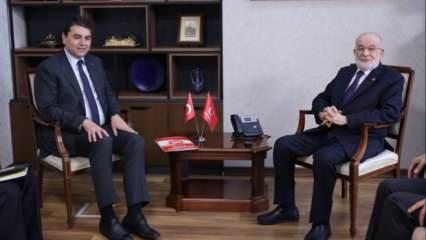DP Genel Başkanı Uysal, Karamollaoğlu'nu ziyaret etti