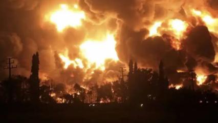 Nijerya'da yasa dışı petrol rafinerisindeki patlamada can kaybı 109 oldu